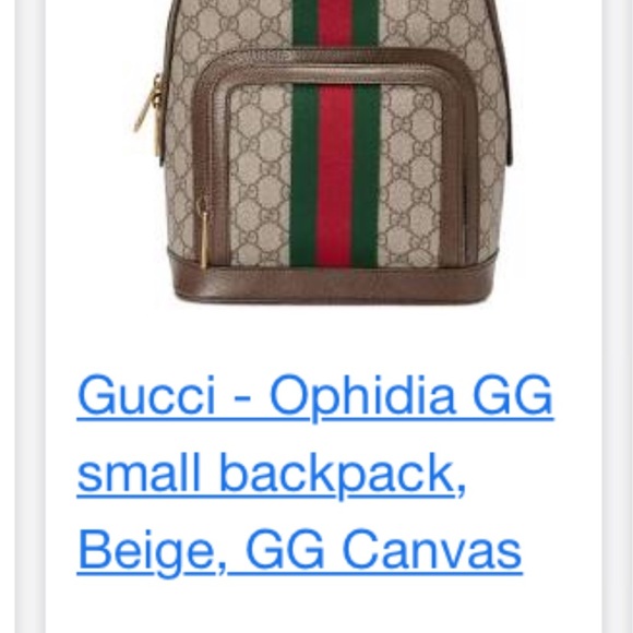 Gucci BackSack - Picture 2 of 6